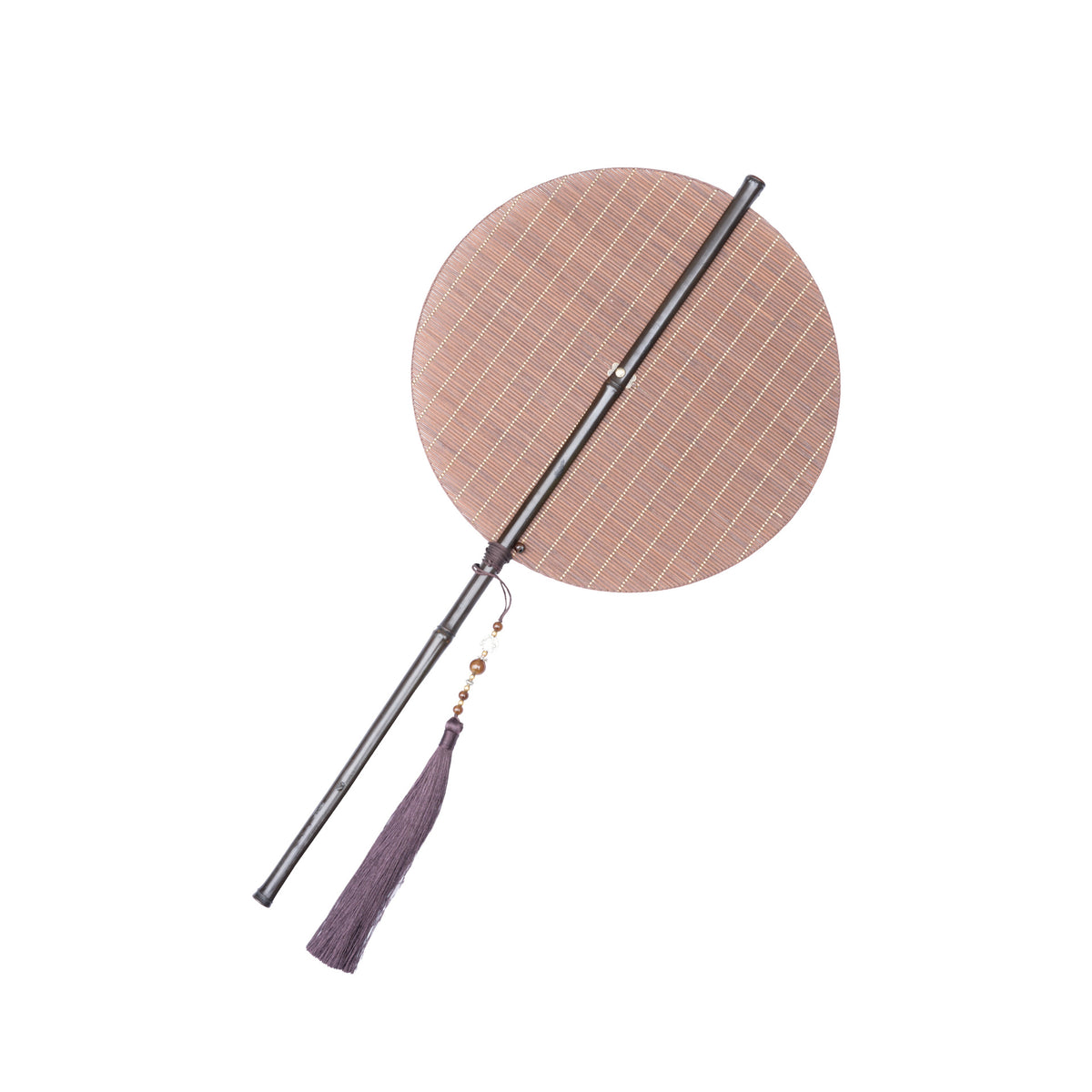 Gohobi Handmade Woven Bamboo Round Fan – Chinese Hanfu Hand Fan