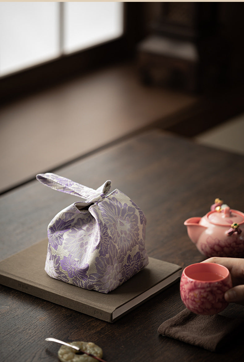 Gohobi Cotton Teapot Storage Bag