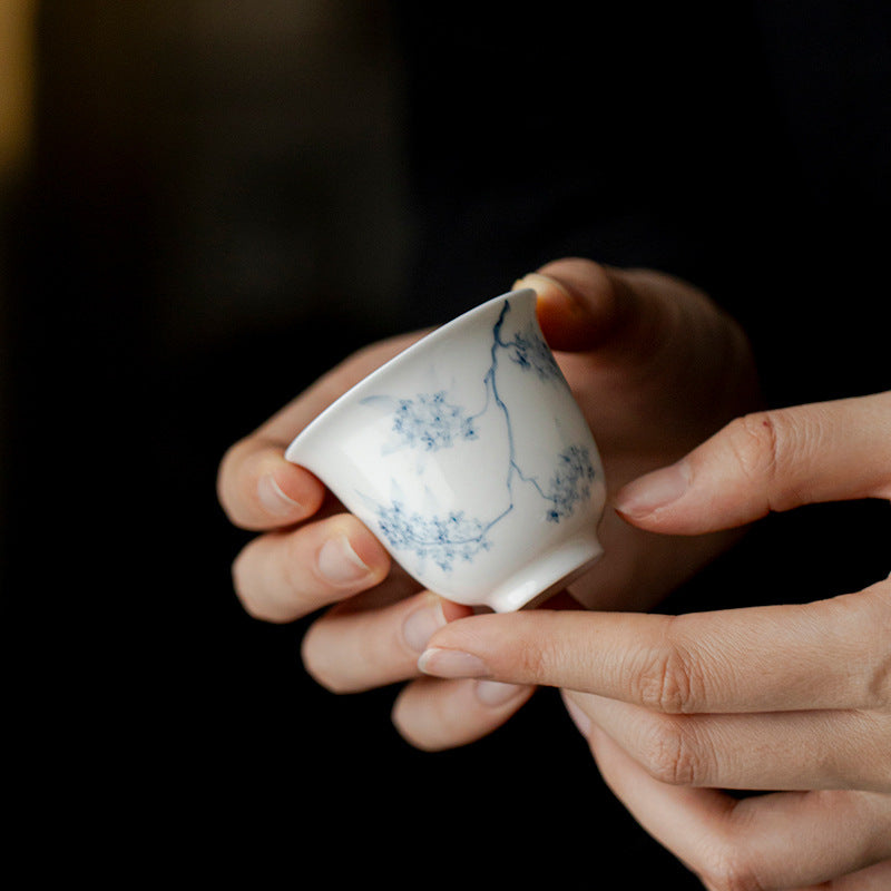 Gohobi Hand-Painted Osmanthus Tea Cup