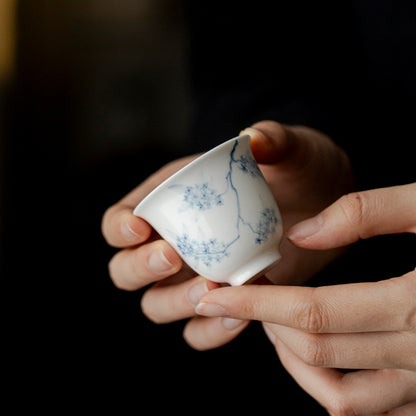 Gohobi Hand-Painted Osmanthus Tea Cup