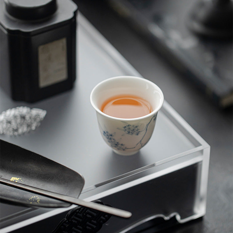 Gohobi Hand-Painted Osmanthus Tea Cup