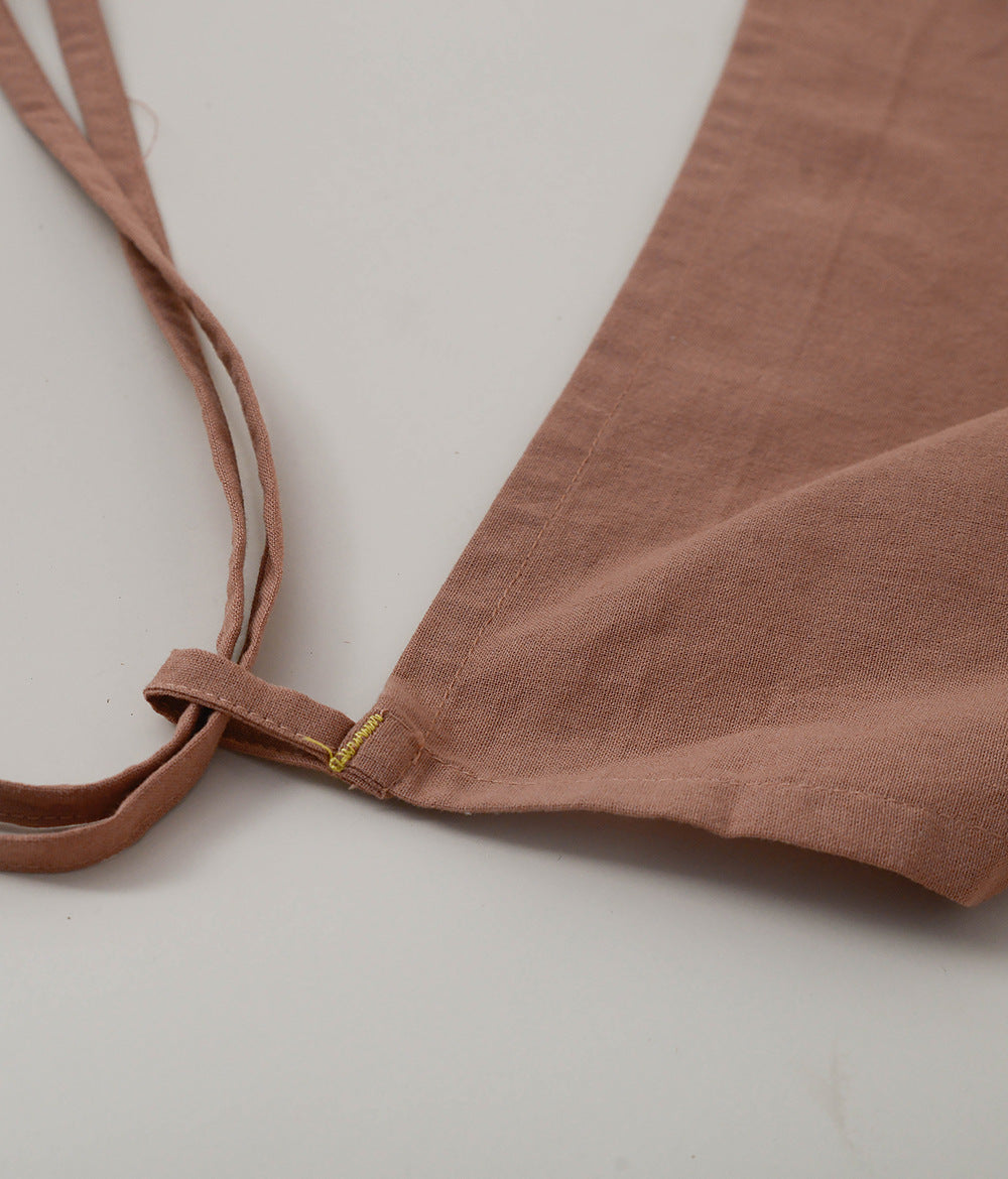 Gohobi Korean Cotton-Linen Adjustable Apron