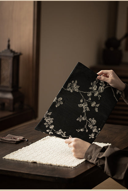 Gohobi Guofeng Brocade Tea Banquet Double-Sided Embroidered Tea Towel