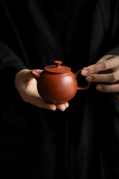 Gohobi Yixing Zisha Apple Teapot