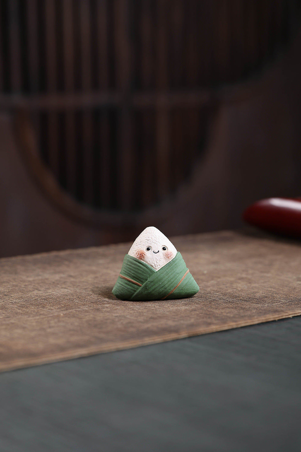 Gohobi Yixing Purple Clay Champion Zongzi Tea Pet – Dragon Boat Festival Ornament