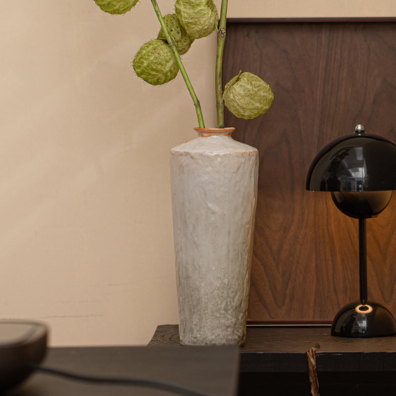 [Sea freight only] Gohobi Retro Shino Ware Ceramic Vase