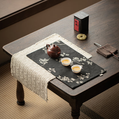 Gohobi Guofeng Brocade Tea Banquet Double-Sided Embroidered Tea Towel