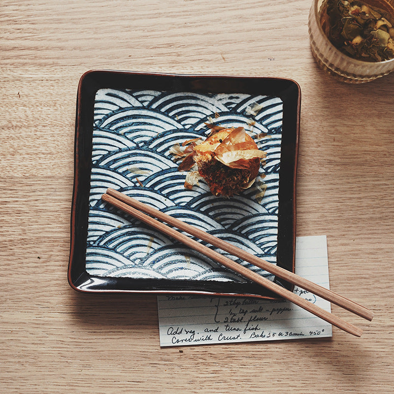 Gohobi Wave Pattern Rectangular Plate