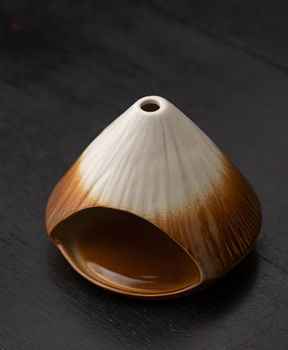Gohobi Mount Fuji Ceramic Incense Fireplace