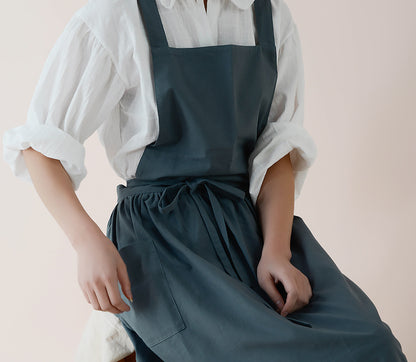 Gohobi Cotton-Linen Apron