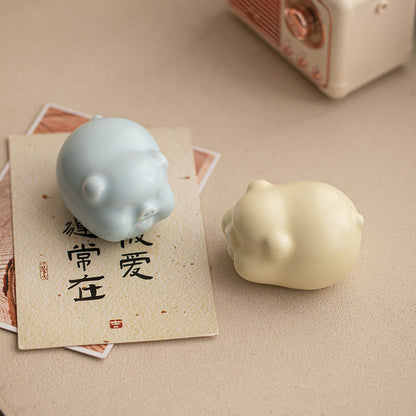 Gohobi Lucky Pig Tea Pet