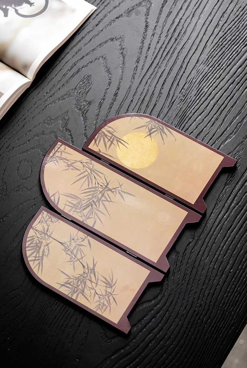 Gohobi New Chinese Bamboo Moon Desktop Screen