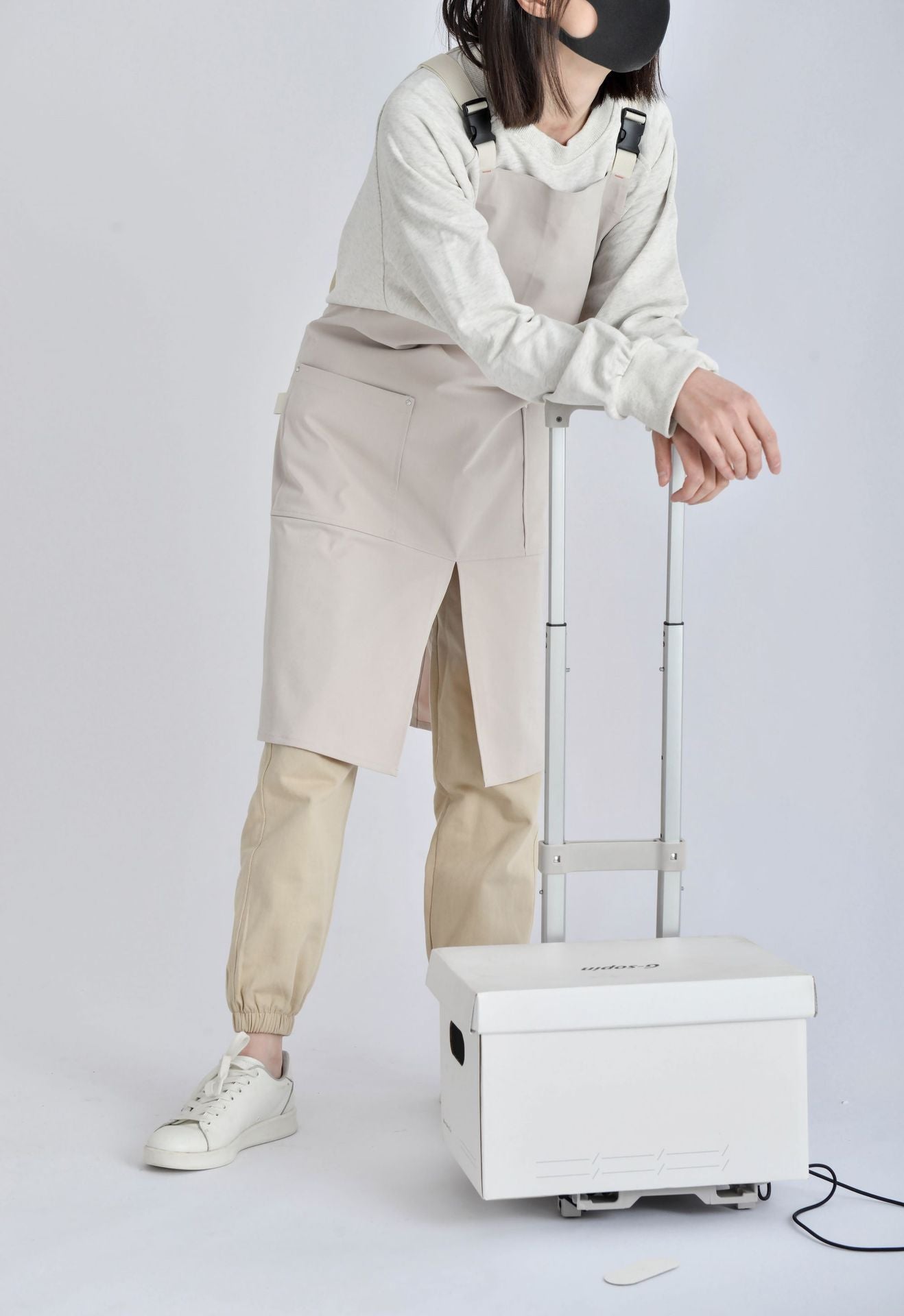 Gohobi Japanese Waterproof Cotton Canvas Apron