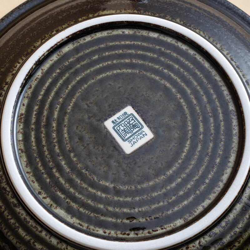 Gohobi Made in Japan Mino Ware Wabi-Sabi Plate – Ceramic Side Plate [Made in Japan]