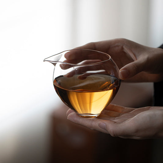 Gohobi Bird-Shaped Glass Fair Cup