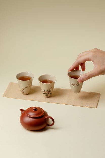 Gohobi Zisha Teapot Travel Tea Set 003