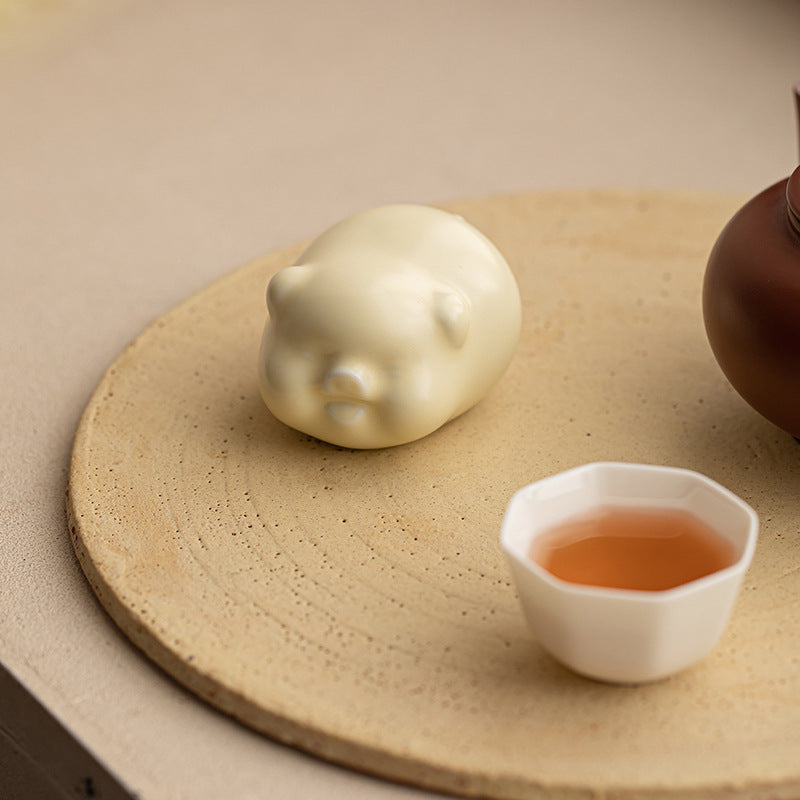 Gohobi Lucky Pig Tea Pet
