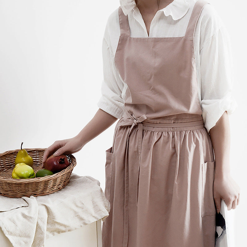 Gohobi Cotton-Linen Apron