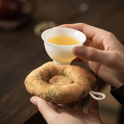 Gohobi Fabric Round Coaster