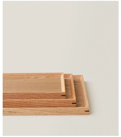 Gohobi Japanese-Style Solid Wood Serving Tray