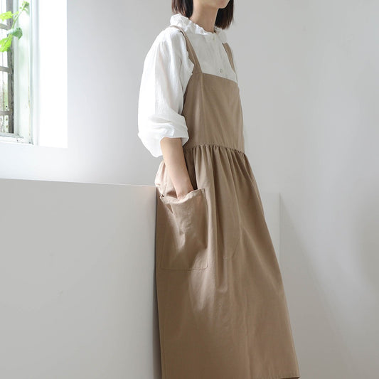 Gohobi Korean-Style Cotton Waterproof Apron