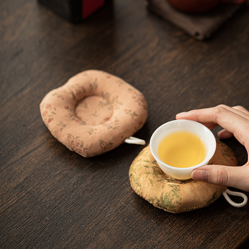 Gohobi Fabric Round Coaster