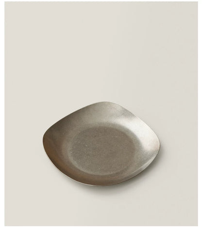 Gohobi Retro 304 Stainless Steel Square Plate