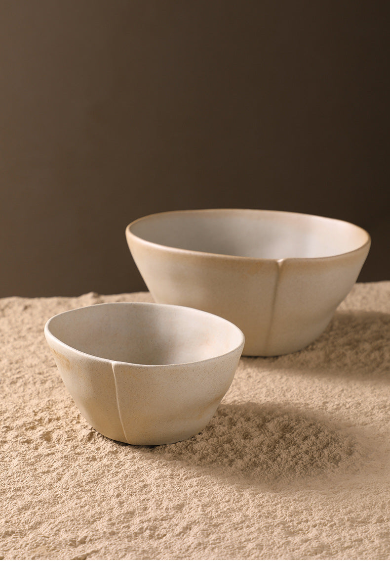 Gohobi Vintage Rustic Ceramic Ramen Bowl