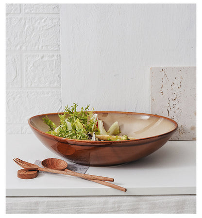 Gohobi Creative Kiln-Change Irregular Ceramic Bowl