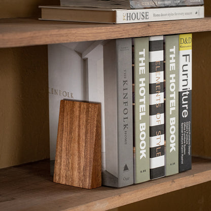 Gohobi Wooden Slanted Bookend