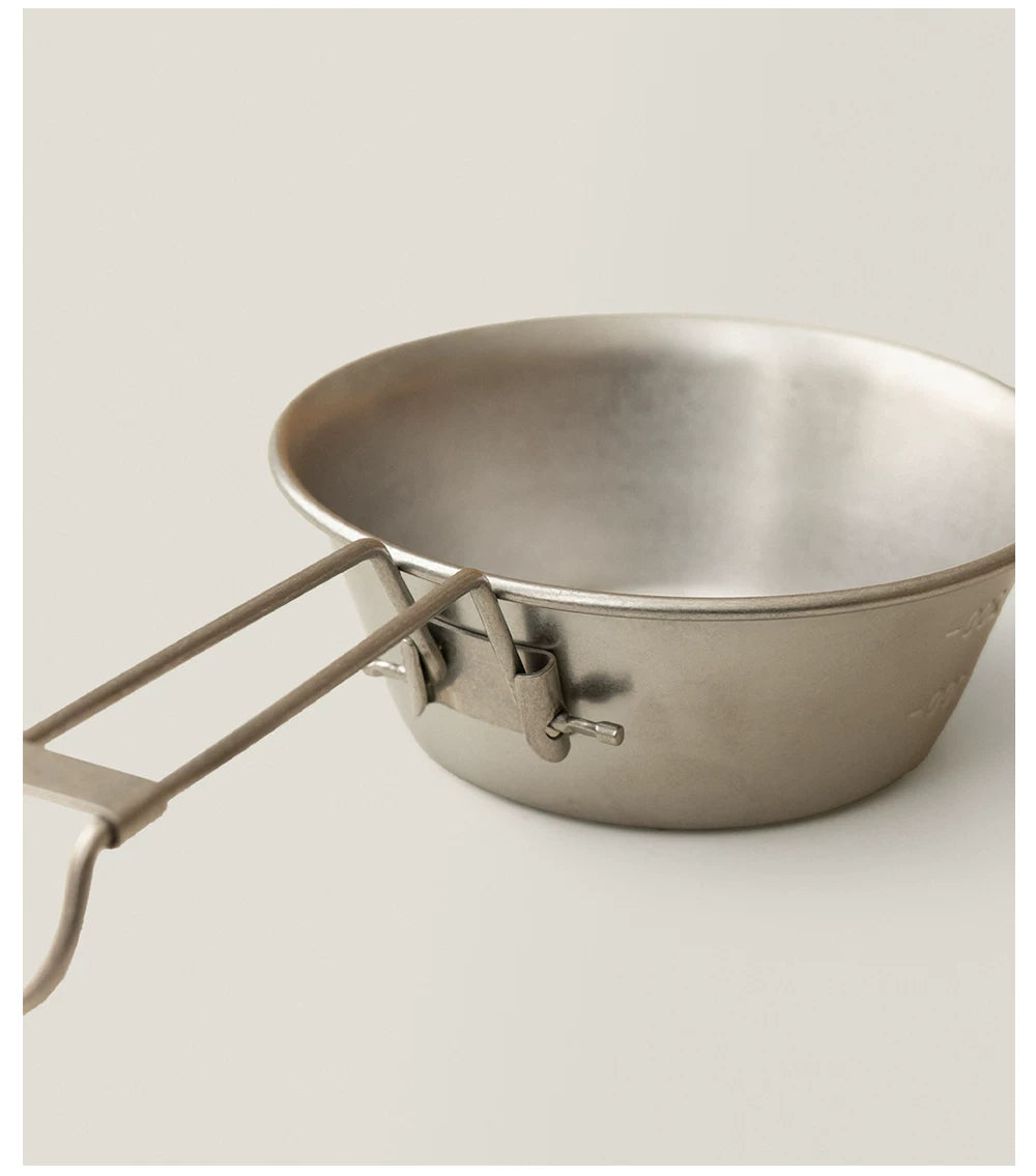 Gohobi Foldable Stainless Steel Camping Bowl
