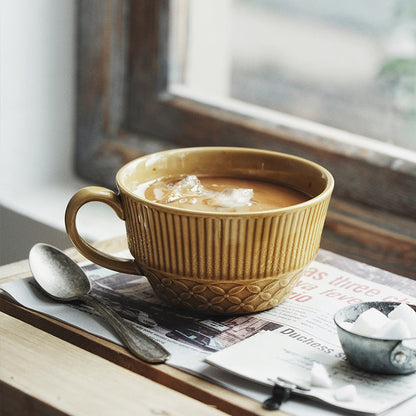 Gohobi Japanese Kiln-Changed Ceramic Mug