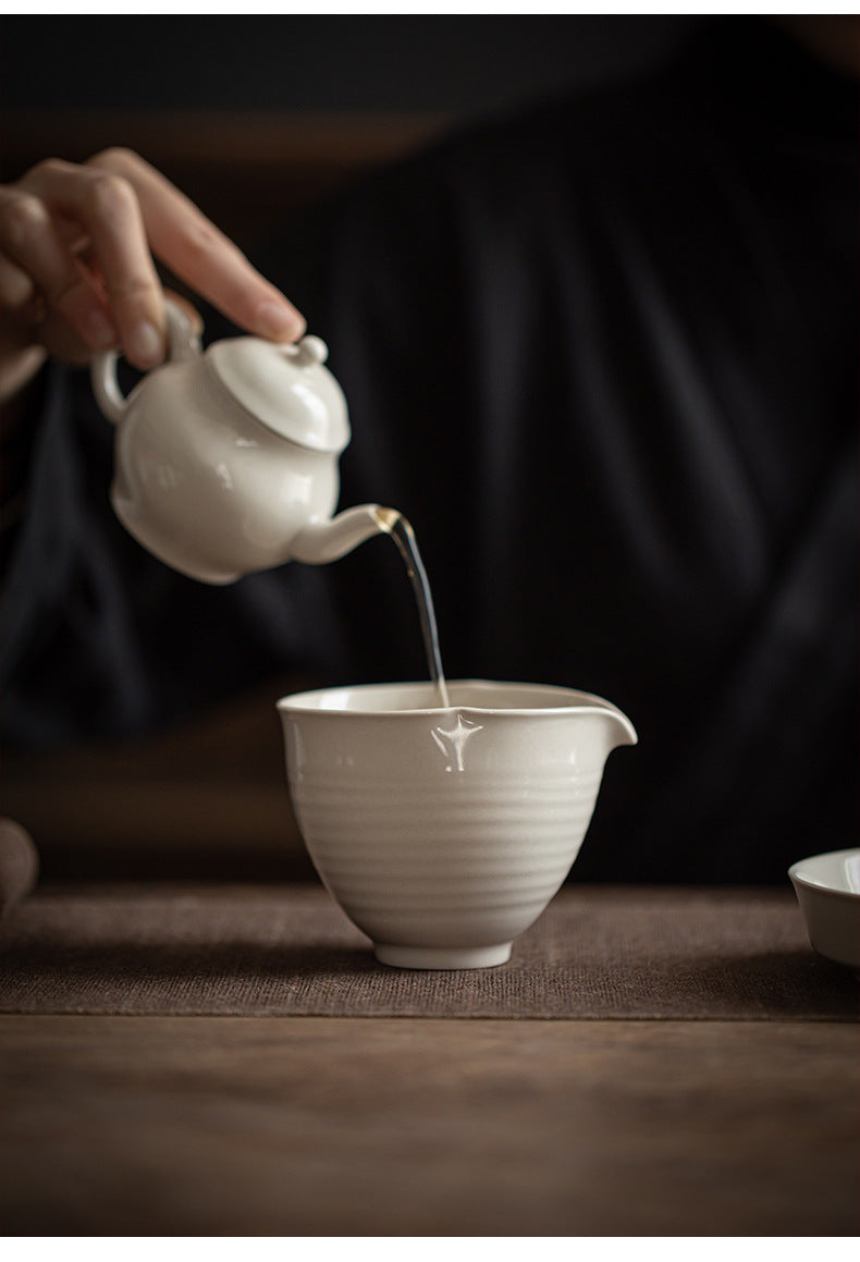 Gohobi Grass Wood Ash Glaze Fair Cup