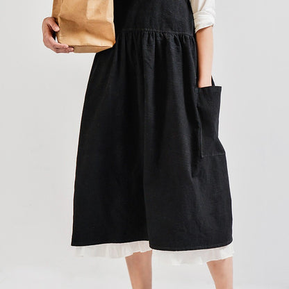 Gohobi Korean Cotton-Linen Artisan Apron