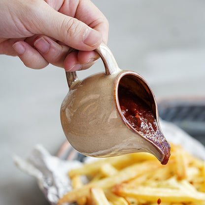 Gohobi Iridescent Ceramic Milk Jug