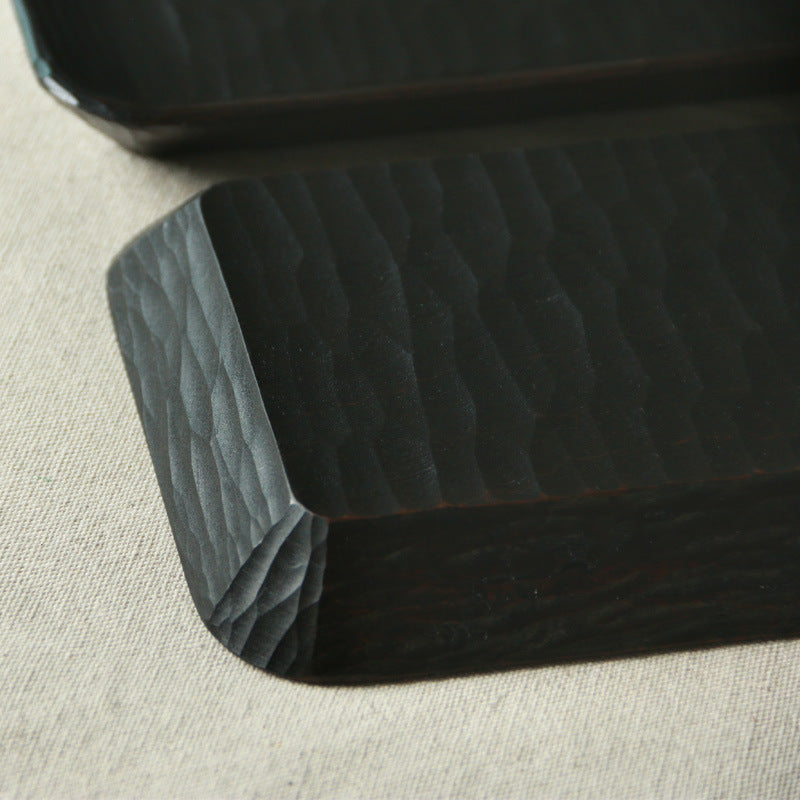 Gohobi Handcrafted Cherry Wood Tea Tray