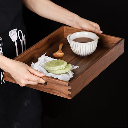 Gohobi Nordic Walnut Wooden Tray