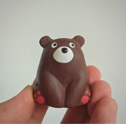 Gohobi Handcrafted Mini Bear Tea Pet