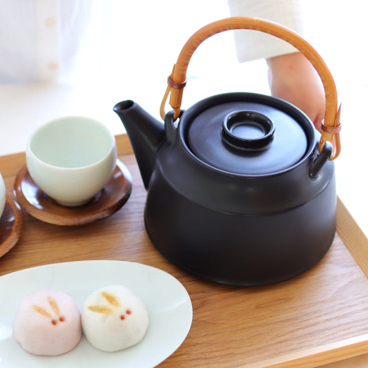 TK Earthenware Teapot (S) - Ceramic Japan [Made in Japan]