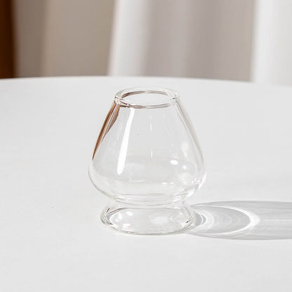 Gohobi Handmade Matcha Glass Pitcher & Whisk Holder