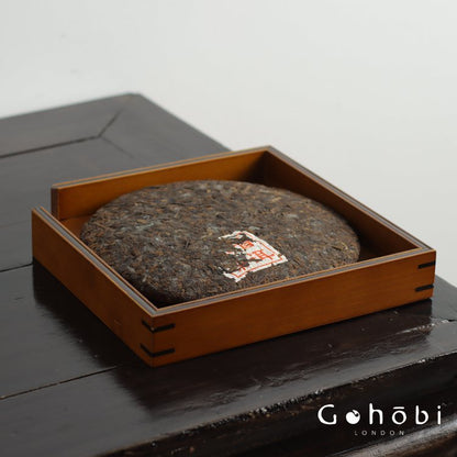 Gohobi Bamboo Pu’er Tea Tray – Multi-Layer Drawer Style Gongfu Tea Tray