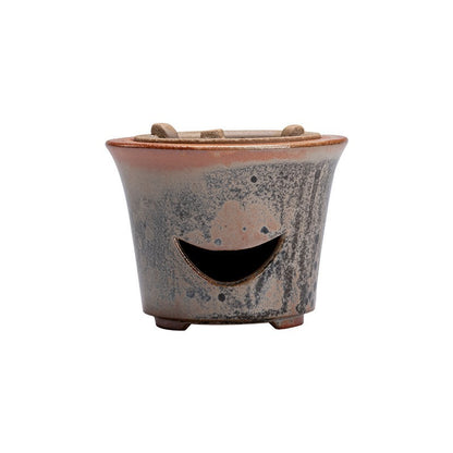 Gohobi Shino Kiln-Transformed Rattan Beam Teapot – Large Household Brewing Kettle