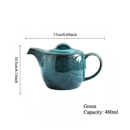 Gohobi Vintage Kiln-Change Ceramic Teapot