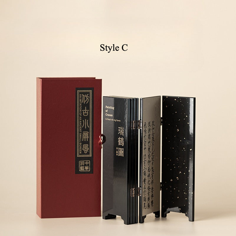 Gohobi Chinese Screen Tea Table Ornament