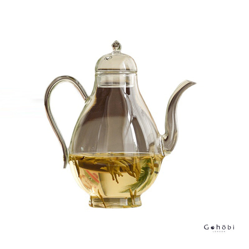 Gohobi Song Style Glass Teapot (Gourd version)