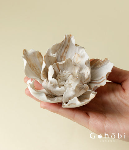 Gohobi Handmade Floral Incense Holder 001 - Lily