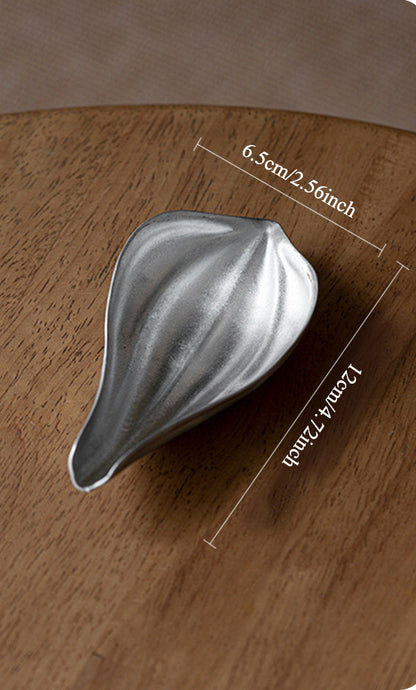 Gohobi Handmade Zen Tea Scoop with Lotus Chaze