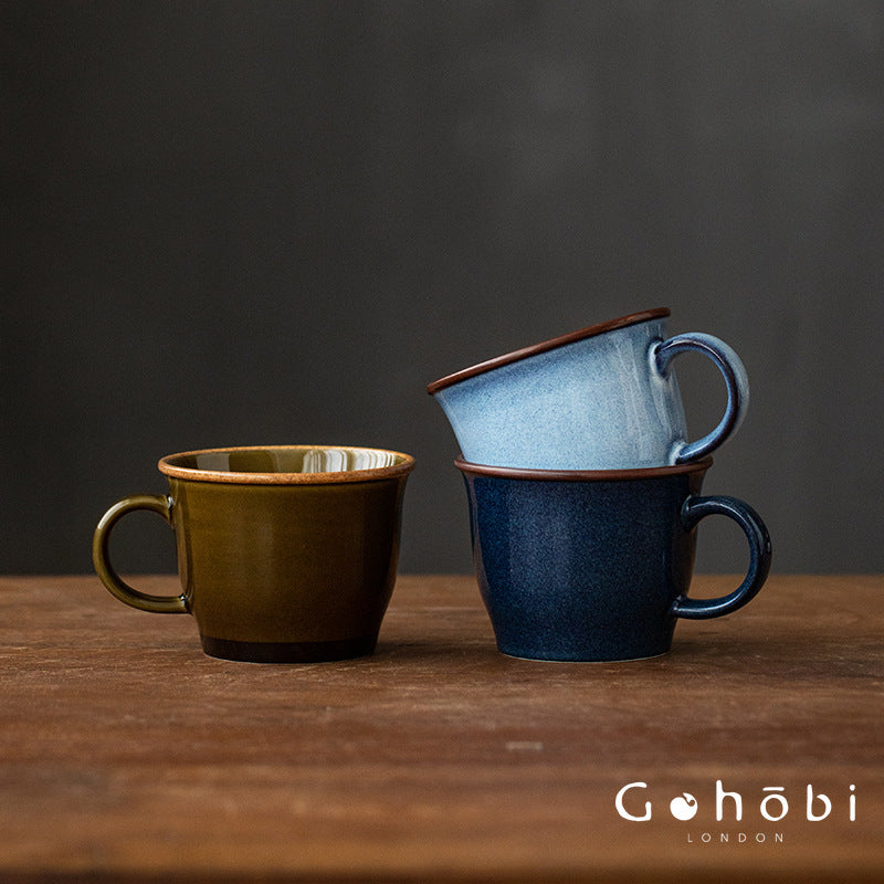 [Made in Japan] Gohobi Japanese Minoya Retro Ceramic Mug Coffee Cup