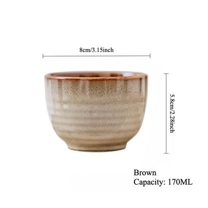 Gohobi Creative Kiln-Glazed Ceramic Cup