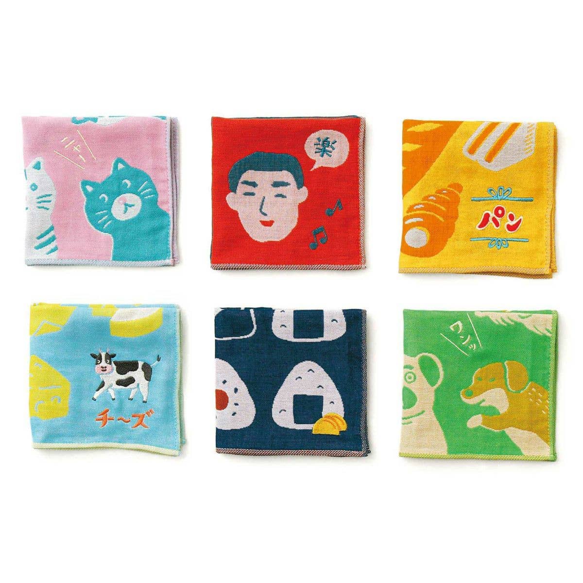 HereThe Hightide New Retro Gauze Handkerchief